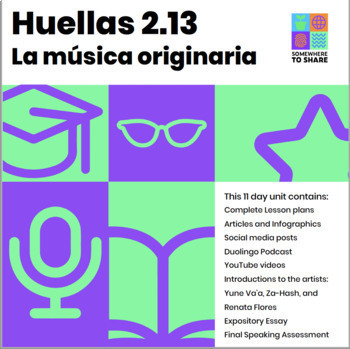 Preview of La música originaria: Preserving Indigenous Languages Huellas 2.13