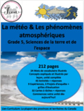 La météo & les phénomènes météorologiques, Gr.5, 212 pages