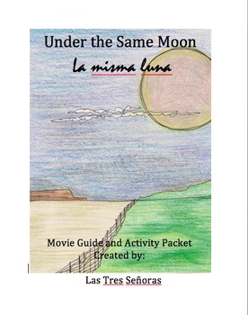 Preview of La misma luna: Under the Same Moon Movie Guide & Activity Packet