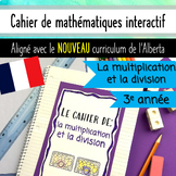 Grade 3 Alberta Math FRENCH - La multiplication et la divi