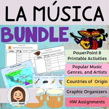 Preview of La musica latina / Latin Music BUNDLE