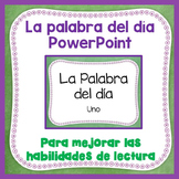 La palabra del día -  PowerPoint One - Spanish Sight Words FREE!