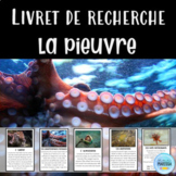 La pieuvre: Livret de recherche animaux (French animal res