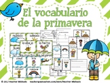 La primavera / Bilingual Kindergarten + ESL Vocabulary Res