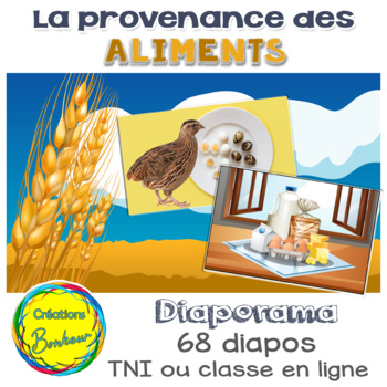 Preview of La provenance des aliments - Diaporama