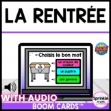 La rentrée-French Boom Cards™️ | French Back to School  | 