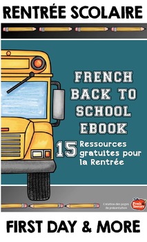 Preview of La rentrée: astuces et ressources gratuites {Back to School Tips and Freebies}