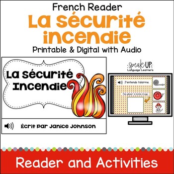 Preview of Sécurité incendie - Les pompiers French Fire Safety Readers Print & Digital