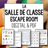 La salle de classe French Escape Room