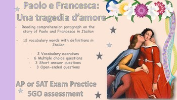 Preview of La storia di Paolo e Francesca