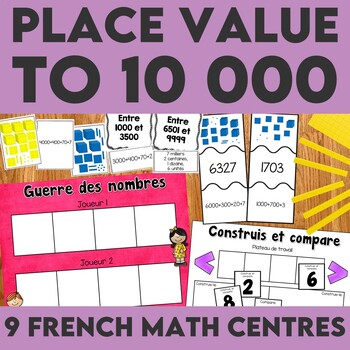 French place value math