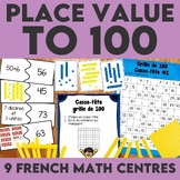 FRENCH Place Value to 100 Centres for Guided Math