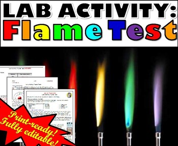 Preview of Lab Activity: Flame Test