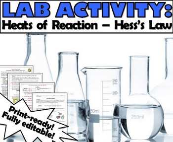 Preview of Lab Activity: Heats of Reactions (Hess' Law)