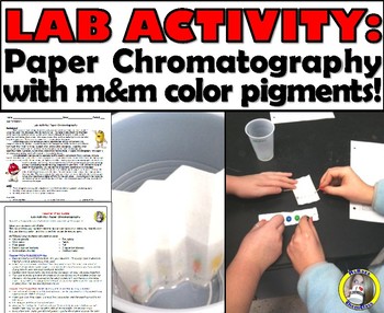 Preview of Lab Activity: Paper Chromatography w/ m&m candy!