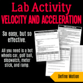 Lab Activity: Relationship of Velocity and Acceleration