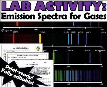 Preview of Lab Activity: Spectral Emissions