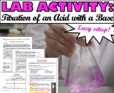 Lab Activity: Titrations (Strong Acid-Strong Base Titration)