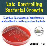 Growing Bacteria Lab  - Disinfectants and Antibiotics