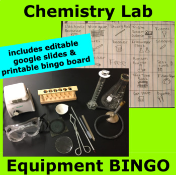 Preview of Lab Equipment BINGO