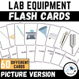 Lab Equipment Flash Cards with Pictures, Science Skills, S