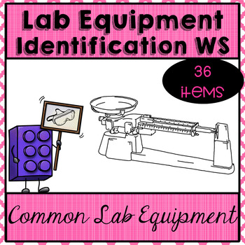 Lab Equipment Identification Worksheets. 36 items! | TPT