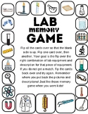 Lab Equipment Memory Game