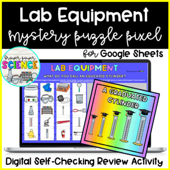Preview of Lab Equipment Mystery Picture Pixel