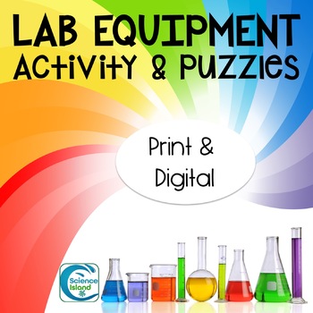 Lab Equipment Activity and Puzzles by Science Island | TpT