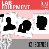 Lab Equipment Review Activity | CSI Science Mystery Game
