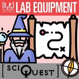 Lab Equipment Review Activity | Science Scavenger Hunt Gam