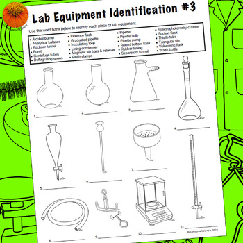 Lab Equipment Identification #3 for the High School Chemistry Laboratory