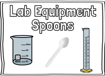 Lab Equipment Spoon Game by Sci With Welsh | TPT