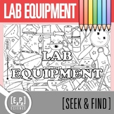 Lab Equipment Vocabulary Search Activity | Seek and Find Science Doodle