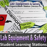 Lab Equipment and Lab Safety Student Blended Learning Stations