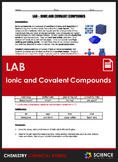 Lab - Ionic and Covalent Compounds