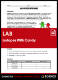 Lab - Isotopes With M&Ms (Calculating Percent Abundance & 