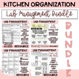 Lab Management Bundle | Food & Nutrition | Food Labs | FACS, FCS