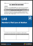 Lab - Newton's First Law of Motion - Investigating Inertia