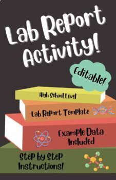 Preview of Lab Report Activity - Strengthen Lab Report Writing Skills!