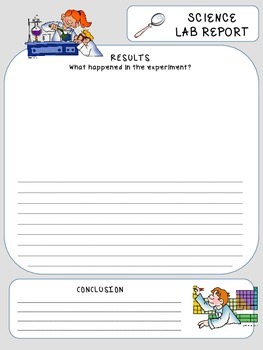 Lab Report Form, Scientific process, Lucy Calkins Science Labs by ...