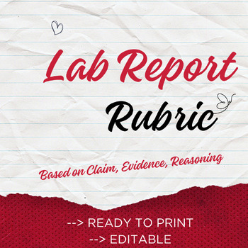 Preview of Lab Report Rubric with Google Form!