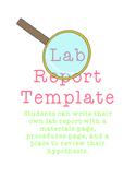 Lab Report Template