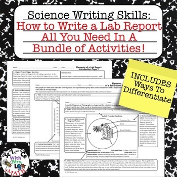 Preview of Lab Report Writing Bundle All You Need to Teach Your Students