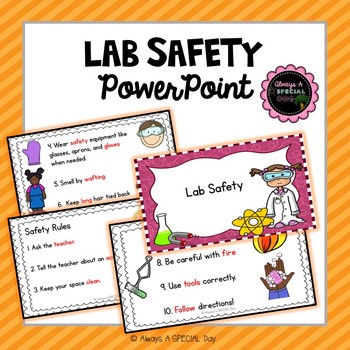 Lab Safety:PowerPoint by Always a SPECIAL Day | TPT