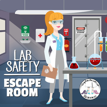 Preview of Lab Safety Escape Room Activity