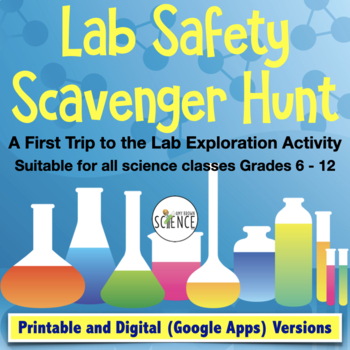 Preview of Science Lab Safety Activity - First Visit to the Lab