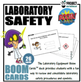Lab Safety Boom Cards™ - Distance Learning
