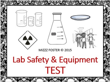 Preview of Lab Safety & Equipment Test