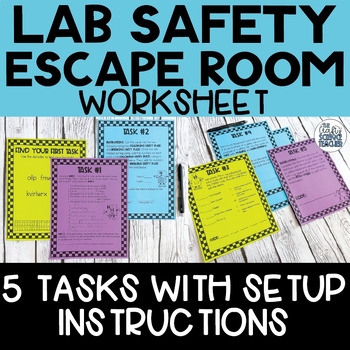 Preview of Lab Safety Escape Room